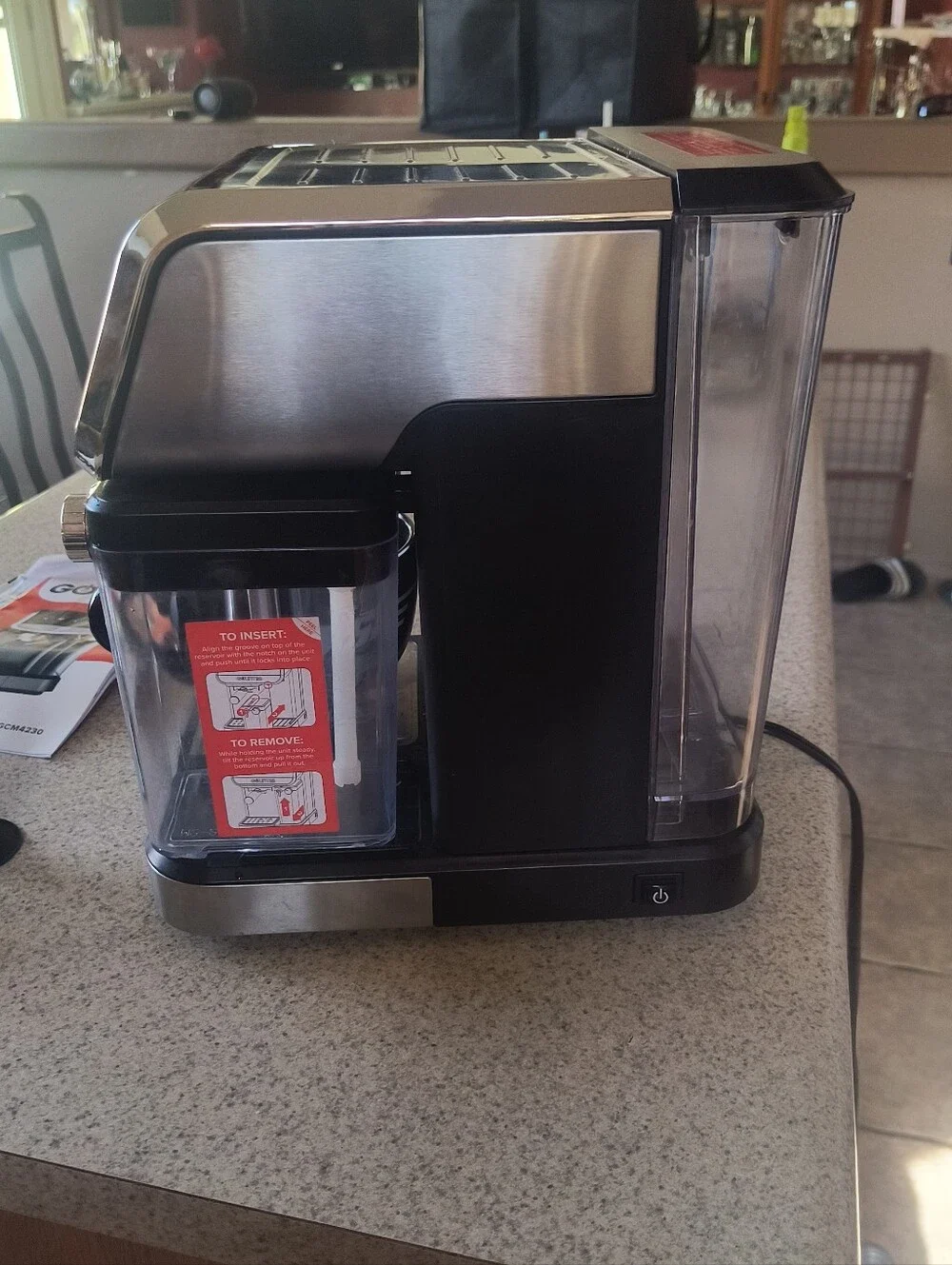 Gourmia 8 In 1, Touch Espresso/Cappuccino Machine